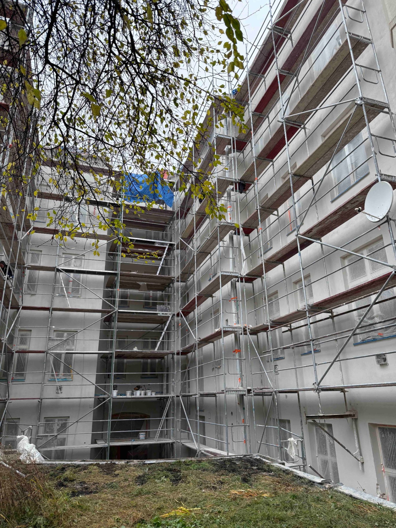 Renovace venkovního povrchu – Před
